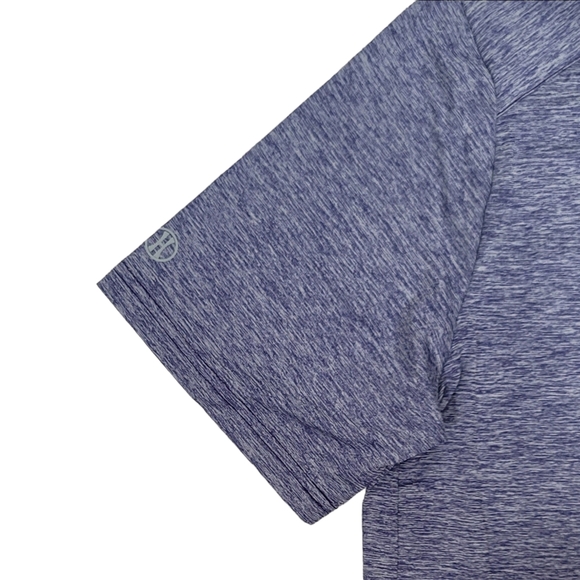 HOLLOWAY Polo Shirt Mens Sz M, Blue Dry-Excel Collared Short Sleeve Golf Outdoor - Picture 6 of 16
